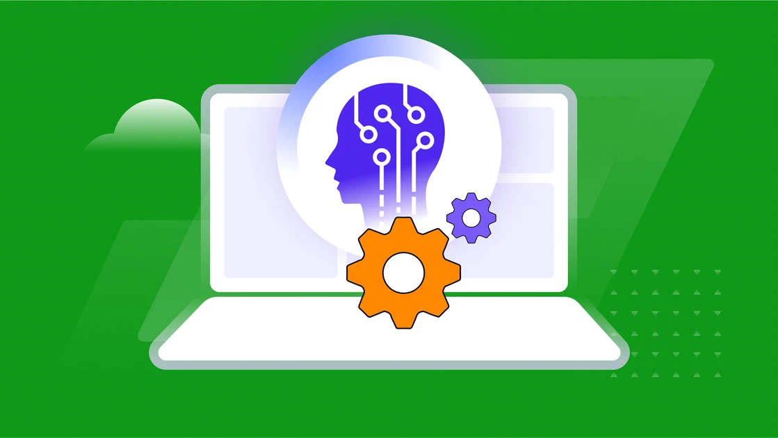 Illustration explaining machine learning concepts for business use.