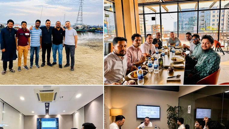 Ons eerste remote team — opgezet in Dhaka